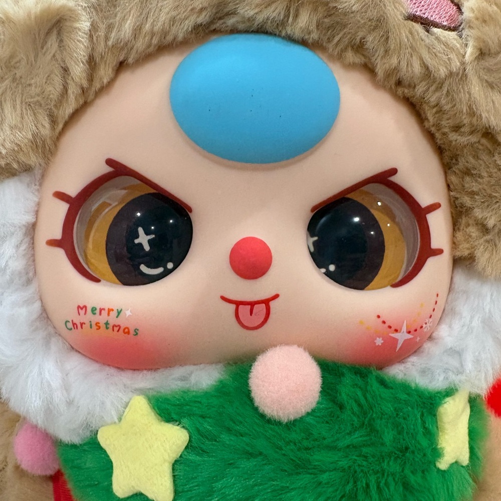 🎄✨ Baby Three 400% – Rare Christmas Reindeer Edition! ✨🦌
